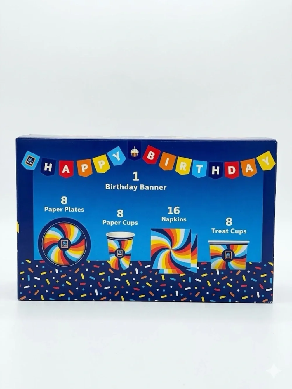 ALDI Birthday Party Decorations, ALDI Party Banner & Tableware Set